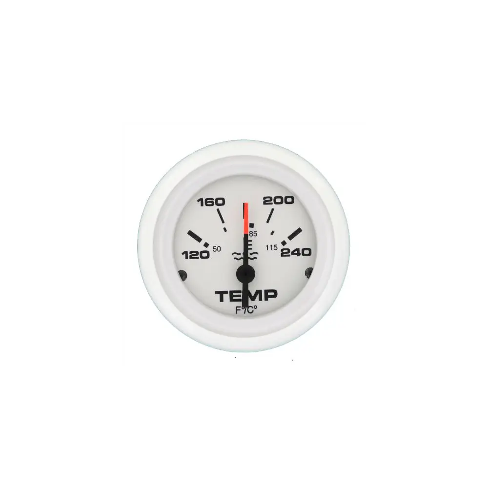 Sierra Marine Gauge Water Temperature - 120 Degrees To 240 Degrees Fahrenheit - SIE68376P